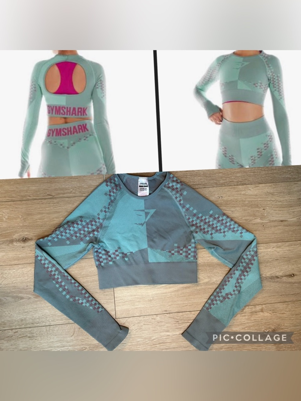 Gymshark WTFlex Cyborg Seamless Long Sleeve CropTop LAST CHANCE This is sold out